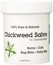 Chickweed Salve 4OZ * 100% καθαρό * Όλα τα φυσικά βιολογικά καμία πρόσθετη ύλη * Καταπραϋντική κρέμα Anti Itch * παρέχει ανακούφιση από το ξηρό δέρμα