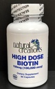 Υψηλή δόση Βιοτίνη 100mg (100,000mcg)