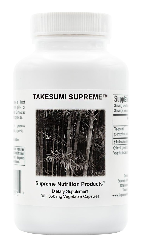 Supreme Nutrition Takesumi Supreme, 90 Αγνή ενεργοποιημένες κάψουλες γαρίφαλου μπαμπού