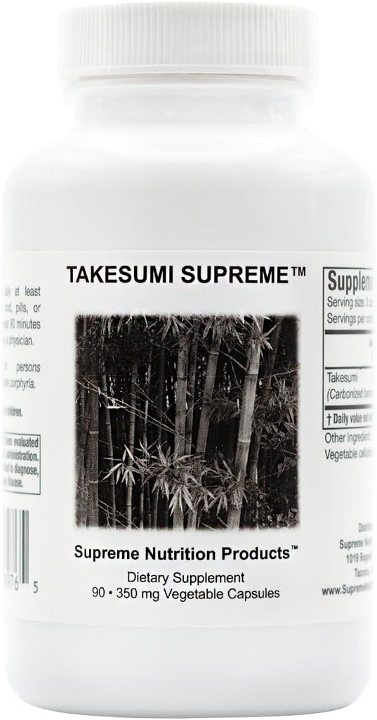 Supreme Nutrition Takesumi Supreme, 90 Αγνή ενεργοποιημένες κάψουλες γαρίφαλου μπαμπού