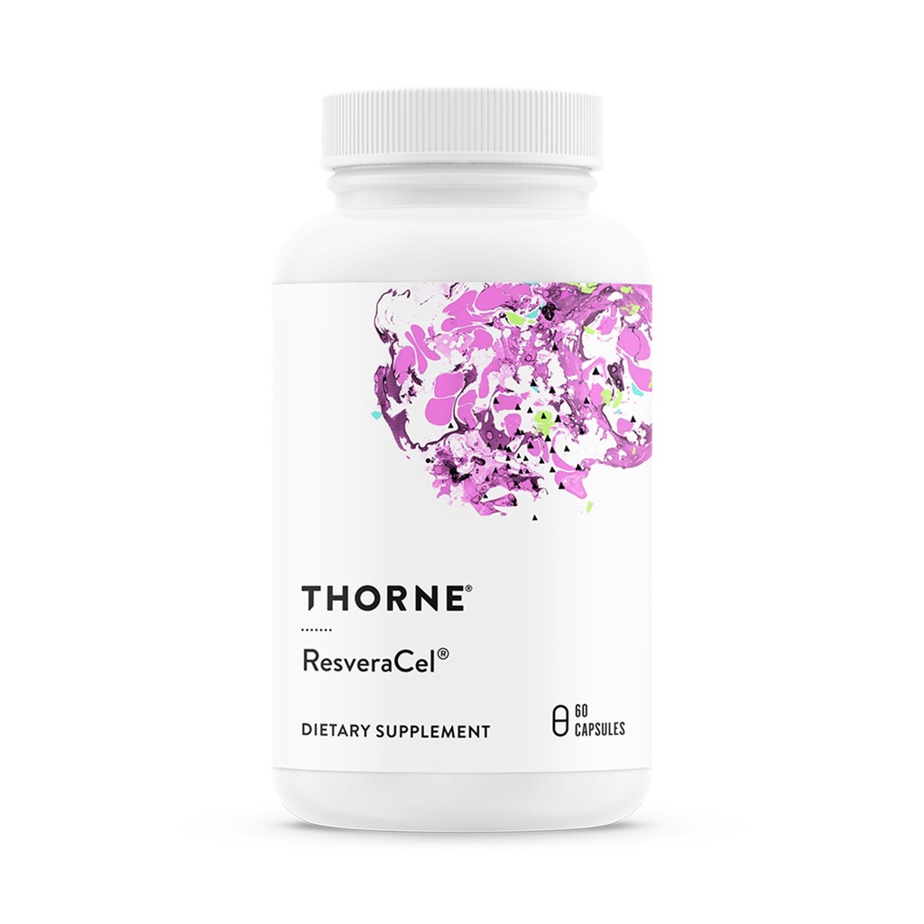 THORNE - ResveraCel - Νικοτιναμίδιο Ριβοζίδιο με Quercetin Φυτοσώματα & Resveratrol - Υποστήριξη Υγιεινή γήρανση, μεθυλίωση, Κυτταρική παραγωγή ενέργειας & Μεταβολισμός* - 30 Υπηρεσίες