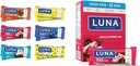 LUNA Bar Variety Pack (12 Count) + Σοκολάτα Peppermint Stick (12 Pack) - Χωρίς γλουτένη Snack Bars