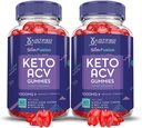 (2 Pack) Slim Fusion Keto ACV Gummies Advanced 1000MG Slimfusion Keto Gummies Formula Apple Cider Vinegar Formated with Pomegranate Beet Juice Powder B12 Vegan Non GMO 120 Gummys