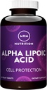 MRM Διατροφή Alpha Lipoic Acid 