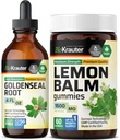 BIO KRAUTER Goldenseal Βάμμα 4 Fl. Oz. & Λεμονόμπαλα 60 Gummies