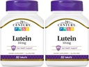 21st Century Lutein 10 mg δισκία, 60 μέτρα (πακέτο του 2)