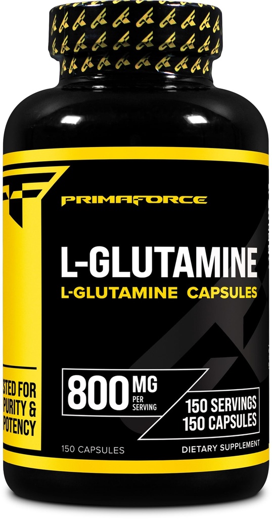 Primaforce L- Γλουταμίνη, 800mg (150 κάψουλες)