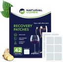 Party Recovery Patch - 42-Pack Patches - αφύπνιση Αναζωογονημένο και ενεργοποιημένο με δέρμα-φιλικό Patch - Ισχυρή κόλλα για ασφαλή εφαρμογή - φυσικά συστατικά για γρήγορη αποκατάσταση (διαφανής (42 κόμης))