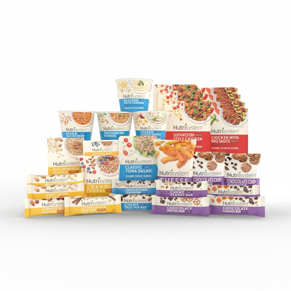 Nutrisystem® Kickstart Protein Powered 7-Day Κιτ απώλειας βάρους με 28 νόστιμα γεύματα & σνακ