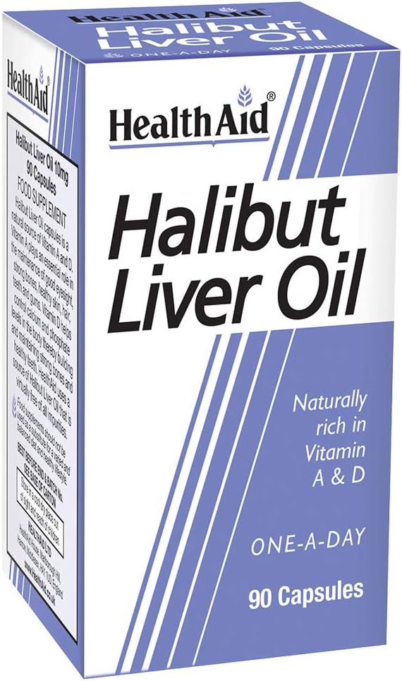 HealthAid Halibut λάδι ήπατος - 90 κάψουλες