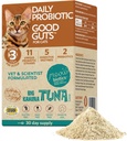 Meowbiotics Good Guts for Cats Probiotic Powder, 11 Probiotic Strains, 2 Prebiotics, 5 Digestive Enzymes for Digestive Support, Tuna Flavor, Probiotics for Cats, Indoor & Outdoor (30 Days)