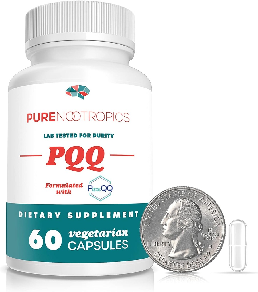 Pure Nootropics - PQQ (Pyroloquinoline Quinone) 20mg Κάψουλα 