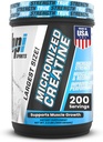 BPI Sports Micronized Creatine – Boost Strength, Reduce Fatigue – Lean Muscle Support with Creatine Monohydrate – Unflavored Powder for Recovery, Endurance, and Performance (200 Servings)