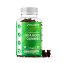 Vitamatic Irish Sea Moss Gummies – 3000mg Ισοδύναμο ανά υπηρεσία (από το εκχύλισμα 132.5mg) – 60 Ct Κατασκευασμένο με Bladderwrack & Burdock Root – Seamoss συμπλήρωμα για το θυρεοειδές, ενέργεια & ανοσοποιητική υποστήριξη
