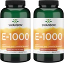 Swanson Natural Vitamin E 1000 Iu (671, 10 Milligrams) 250 Sgels (2 Συσκευασία)