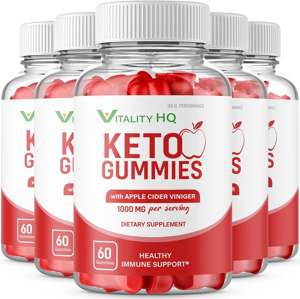 ΙΔΑΝΙΚΗ ΕΠΙΔΟΧΗ (5 Πακέτο) Ζωτικότητα HQ Ketos Gummies Ζωτικότητα Ketos ACV Gummies Vitality ACV Gummie Vitality Ketos Gummies (300 Gummies)