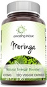 Amazing India Moringa 500 mg 120 κάψουλες Veggie συμπλήρωμα 