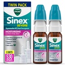 Vicks Sinex Σοβαρή Ρινική Σπρέι, Ενυδατική Ultra Fine Mist με Αλόη, Αποσυμφορητική Ιατρική, Ανακούφιση από την Πυκνή Μύτη Λόγω Ψυχρού ή Αλλεργίας, Ρινική Συμφόρηση & Sinus Pressure Relief, 265 Sprays x 2