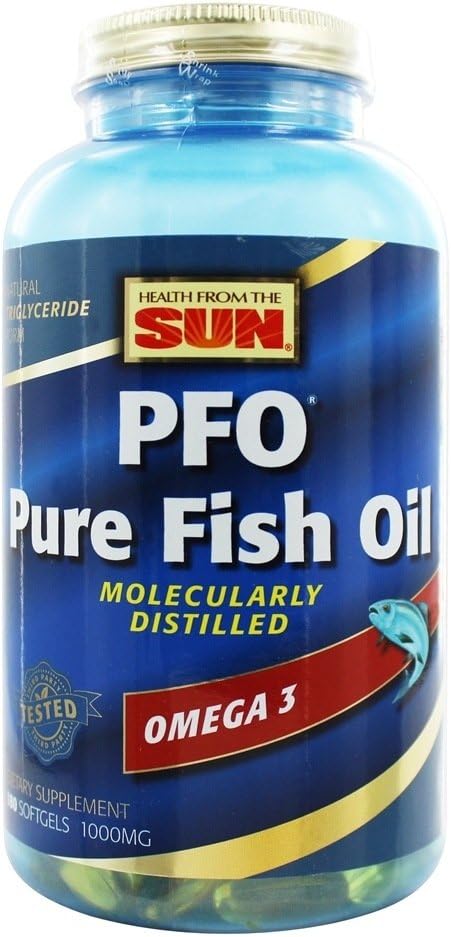 Υγεία από το Sun Dietary Supplement, PFO Pure Fish Oil, 180 μαλακά τζελ