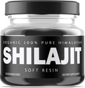 Shilajit Resin Ιμαλαΐων - Βιολογικό συμπλήρωμα Shilajit που προέρχεται από υψηλά υψόμετρα - 500mg καθαρή φυσική ρητίνη & Fulvic Acid, 85+ ορυκτά ίχνη
