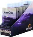Embark Maple Syrup Energy Gel, 6-Pack of 3oz Resealable Pouches, Natural Sports Nutrition, Certified Organic, Vegan, Gluten Free, for Athletes, Adventurers & Foodies, Elderberry