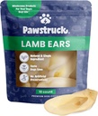 Pawstruck Φυσικό αρνί αυτιά Chew Treats για μικρά και μεσαία σκυλιά - υγιής, χαμηλό λίπος, χωρίς τεχνητά συντηρητικά, ενιαίο συστατικό, εξαιρετικά dyningestible - 10 Count - Συσκευασία Μαΐου Vary