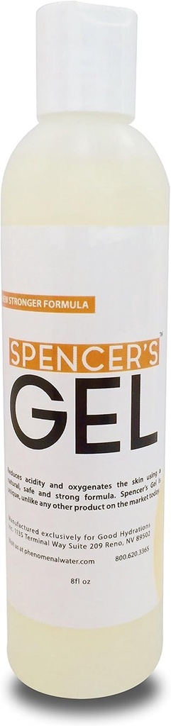 Spencer's Gel Alkaline Formula (8oz) Από το 2004 The Only High-pH Solution for Stubborn Skin Issues (Boils, Furuncles, Ulcerations, Pressure Wounds, κλπ.) Μη-Stinging, ταχεία δράση