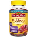 Φύση Made Probiotics Extra Strength Δοσολογία, Probiotics για τις γυναίκες και τους άνδρες 8 δισεκατομμύρια CFU ανά 2 Gummies, 42 Probiotic Gummies, 21 Ημέρα προσφοράς