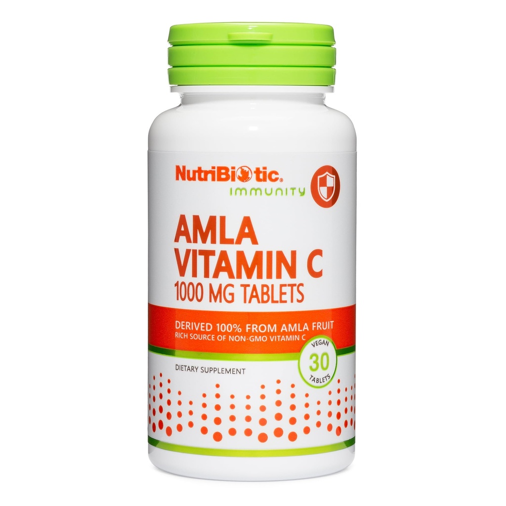 NutriBiotic Amla Vitamin C, 30 Tabs 