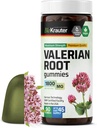 BIO KRAUTER Βαλεριάνα Ρίζα Gummies - 1800 mg Δύναμη - 90 Vegan Chews - Όχι μελατονίνη - Υποστήριξη Χαλάρωση & ηρεμία - εκχύλισμα ρίζας βαλεριάνας