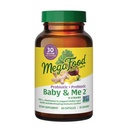 MegaFood Baby & Me 2 Προγεννητικά προβιοτικά και προβιοτικά για γυναίκες & Ανάπτυξη Baby με 30 δισεκατομμύρια CFU, χορτοφάγους και μη ΓΤΟ, 60 Caps (30 Services)