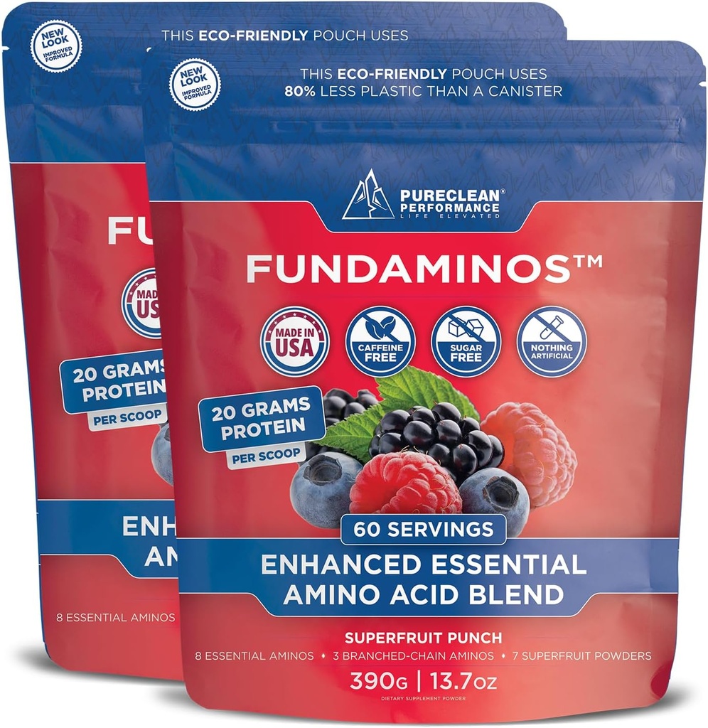 FundAminos Organic EAA Powder Blend 