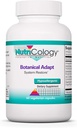 Nutricology Botanical Adapt - Υποστήριξη στρες, συμπλήρωμα προσαρμογών, HPA, Ashwagandha, Rhodiola και Holy Basil, Cortisol Manager - 60 Count