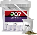 Formula 707 Joint 6in1 Equine Supplement, Daily Fresh Packs – Υποστήριξη για Κοινή Ακεραιότητα και Φλεγμονώδης Ανταπόκριση στα Άλογα – Πράσινος-Liped Mussel, MSM, Γλυκοζαμίνη, Χονδροϊτίνη & Κολλαγόνο