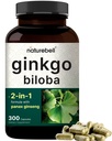 NatureBell Ginkgo Biloba 6.000mg με Panax Ginseng 500mg Per Serving 