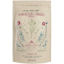 Harney & Sons Organic Hibiscus Ginger Tune-Up Wellness Blend, with Eucalyptus, Echinacea and Mint, 5 oz bag