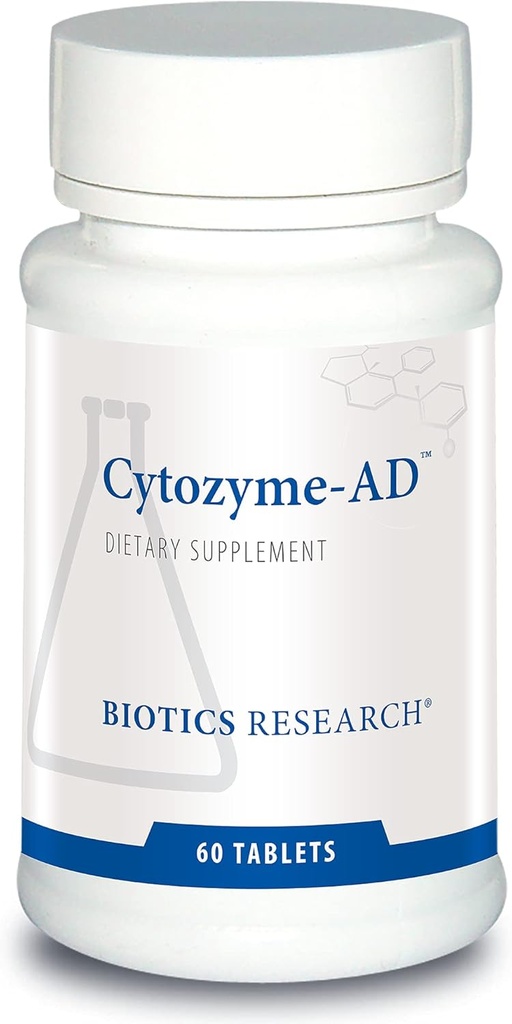 Biotics Research Cytozyme AD Υποστηρίζει υγιή επίπεδα ενέργειας, προωθεί την ηρεμία 60 δισκία