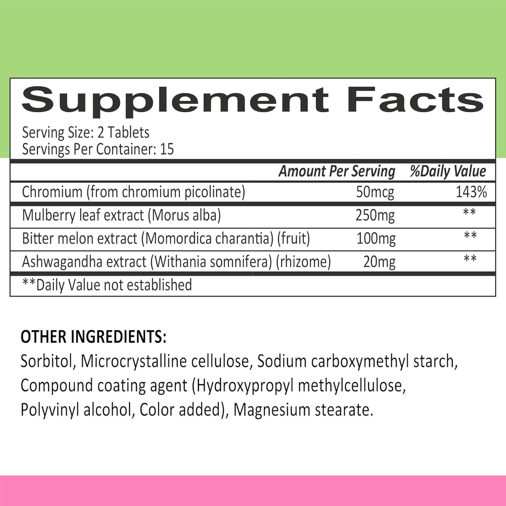 Metabolic Activator, with Mulberry Leaf Extract, Vitamin C, PQQ, 60 Tablets