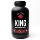The Fittest King - Testosterone Booster Supplement - Υποστηρίζει την υγεία ορμονών, Stamina, & Strength - Περιλαμβάνει χόρτο που τροφοδοτείται με συκώτι βοοειδών, marrow των οστών, καρδιά & όρχι - 180 κάψουλες