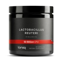 Toniiq 50 Billion CFU Lactobacillus Reuteri Probiotic 50mg per Serving - L Reuteri Probiotics - Highest CFU Count Lactobacillus Reuteri Probiotic - 60 Vegetarian Capsles - 60 Servings