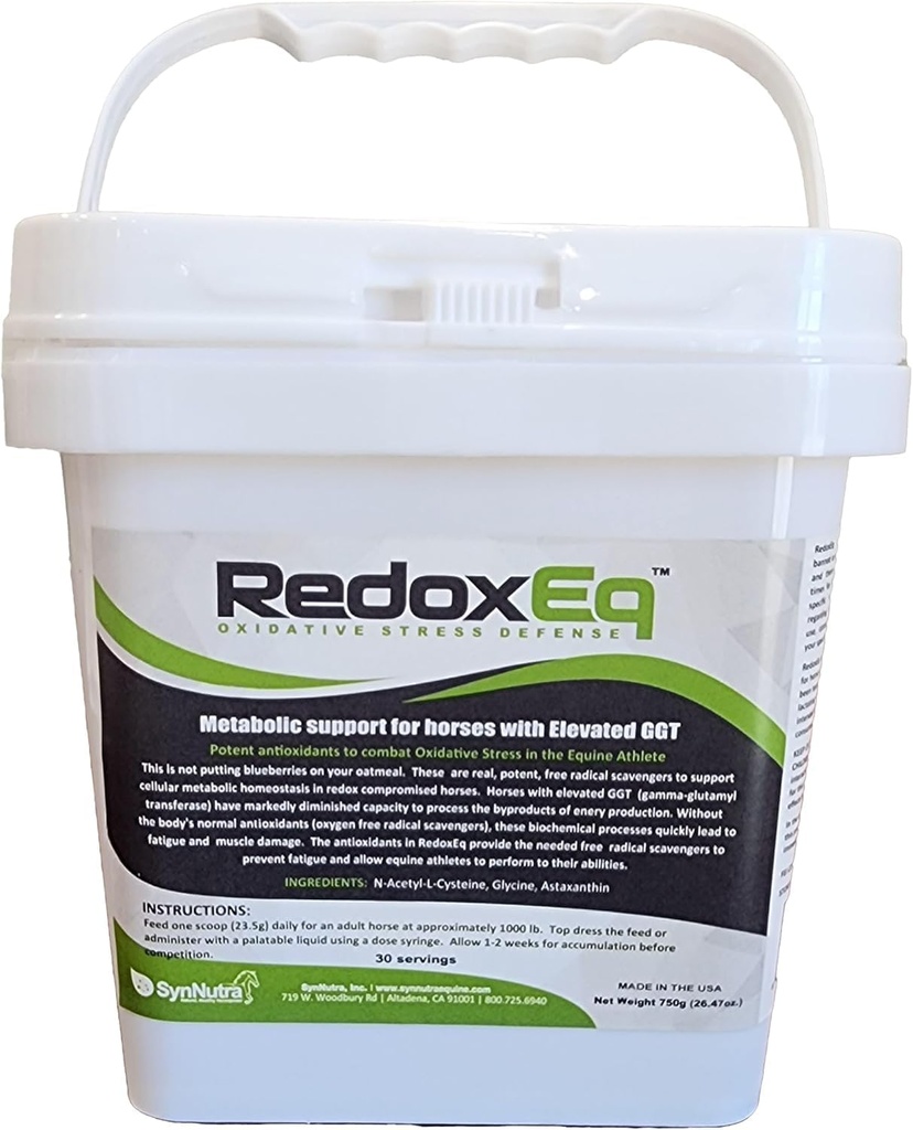 SynNutra Equine RedoxEq- για Αυξημένα GGT 100% Φυσικό 30 Μερίδες