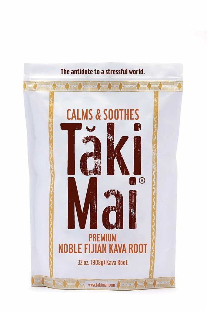 Taki Mai Noble Kava Kava Root Powder 32oz – Αυθεντική παραδοσιακή λεία, φυσική απογευματινή χαλάρωση, ξεκούραστες νύχτες και ήρεμα τελετουργικά, 100% καθαρό ευγενές κάβα