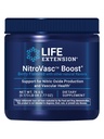 Life Extension NitroVasc™ Boost, Blood Flow Supplement, Nitric Oxide Support, Heart Health, Cardiovascular Support, L-arginine, Gluten-Free, Non-GMO, Vegetarian, 1 Scoop, 30 Servings