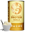 Gnarly Nutrition Vanilla Protein Powder – NSF Sport Πιστοποιημένη – 25g πρωτεΐνη, μυϊκή επισκευή – Grass Fed σκόνη Whey, ομαλή γεύση – Vanilla, 32 oz
