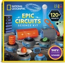 National Geographic Circuit Maker Kit - Electronics Kit for Kids with 120 Electric Circuit Projects, Electric Circuit STEM Toy, Electronic Projects, Electric Circuit Kit for Kids, Electricity Kit