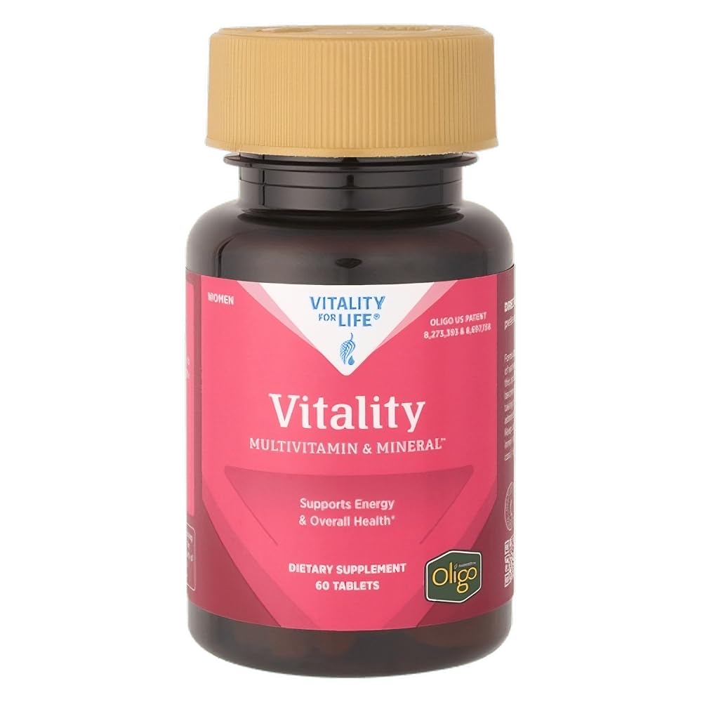 Melaleuca Multivitamin & Mineral Supplement for Women, Powered by Oligo (60 Tablets) — Υποστηρίζει την ενέργεια και τη συνολική υγεία / οργανικά όρια για μέγιστη απορρόφηση και αντιοξειδωτική προστασία