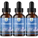 Natures Craft Υψηλή Απορρόφηση L-Theanine Liquid Drops - Nootropic Focus Supplement with L Theanine 200mg Per Serving and Chamomile Extract - Συμπλήρωμα για Ενήλικες και Παιδιά Χαλάρωση και Εστίαση - 6oz