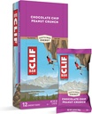 Clif Bars - Ενεργειακά Bars - Σοκολάτα Τσιπ Φιστίκι Κραντς - Φτιαγμένο με Βιολογικές Βρώμη - Φυτά με βάση τα Τρόφιμα - Χορτοφαγικά - Kosher (2.4 Ounce Protein Bars, 12 Count)
