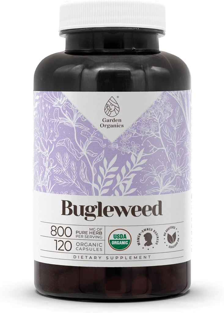 Bugleweed USDA Organic 120 Κάψουλες 