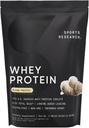 Sports Research Whey Protein Isolate - Sports Nutrition Protein Powder 25g per Serving - 2,1lb Bag Whey Protein - Vanilla Flavor - Bulk Protein Powder, 26 Servings
